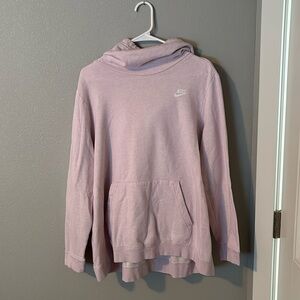 Nike Pink Hooded Sweatshirt Size 1X